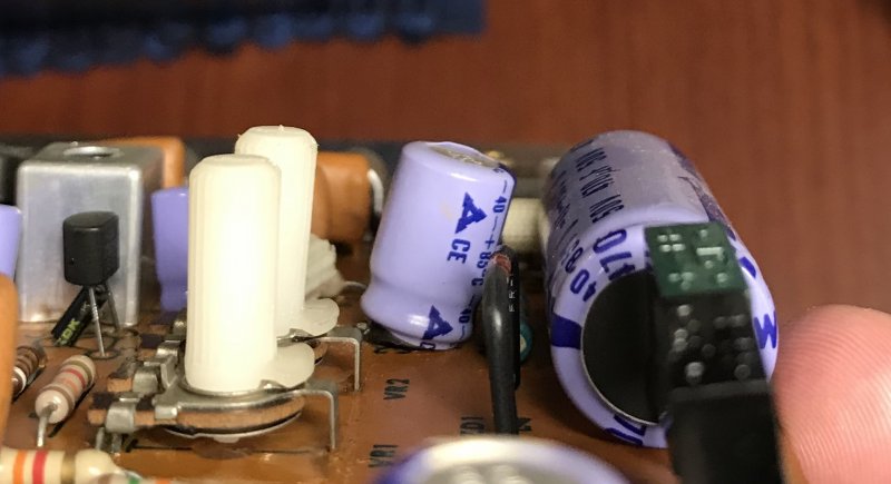 Broken C2 capacitor
