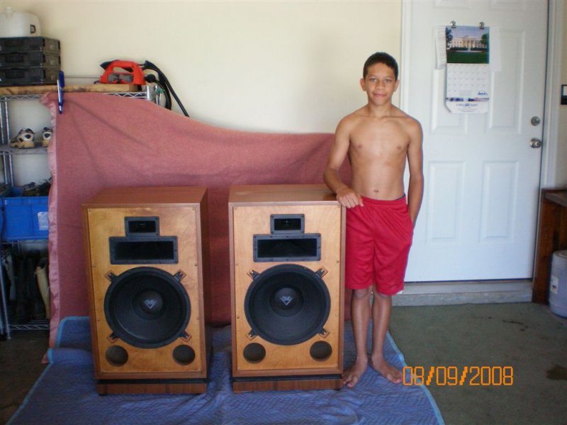 Christian With Klipsch 080908 Jpg