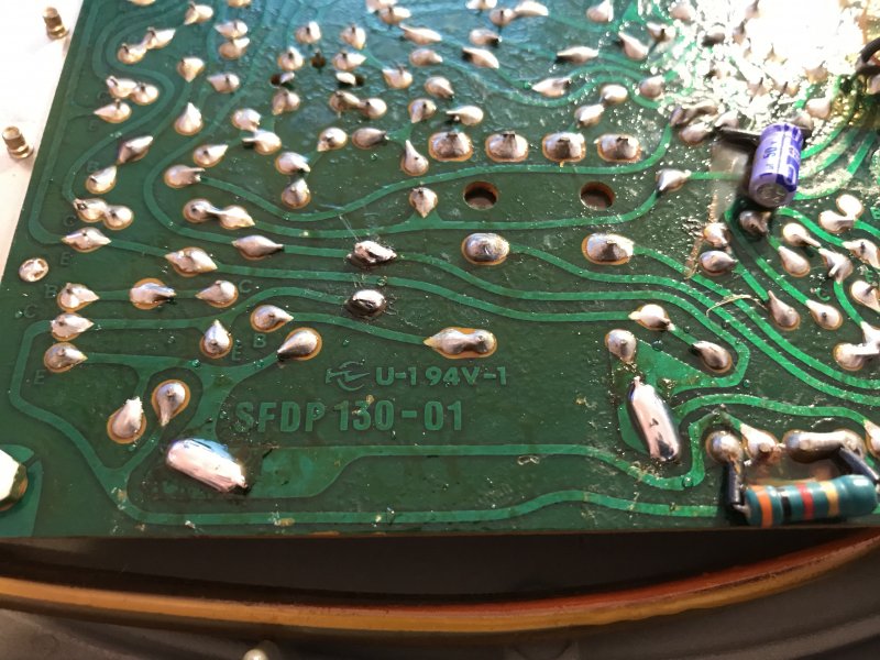 Circuit board got a little burny but I think it's OK...