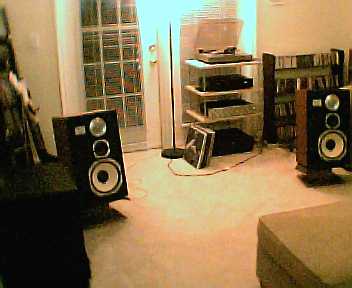 Complete setup with DIY rack