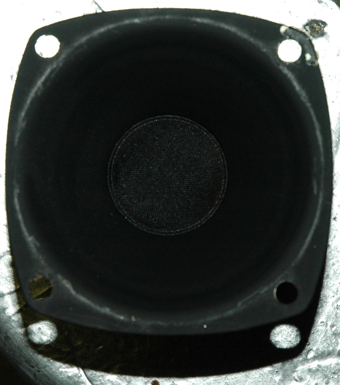 Coral BX-1001 Tweeter.  Stamped from a tin can.
