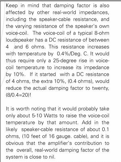damping factor