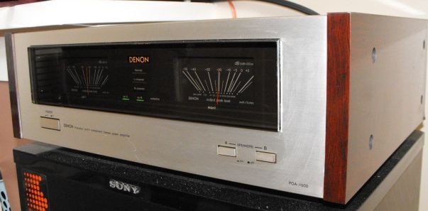 Denon POA1500 Silver Face