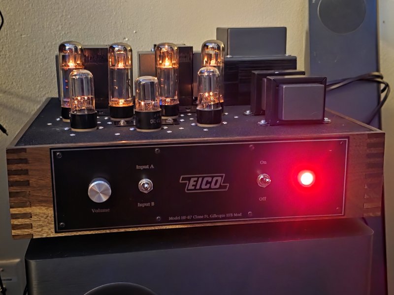 DIY EICO HF-87 Clone Ft. David Gillespie's EFB mod