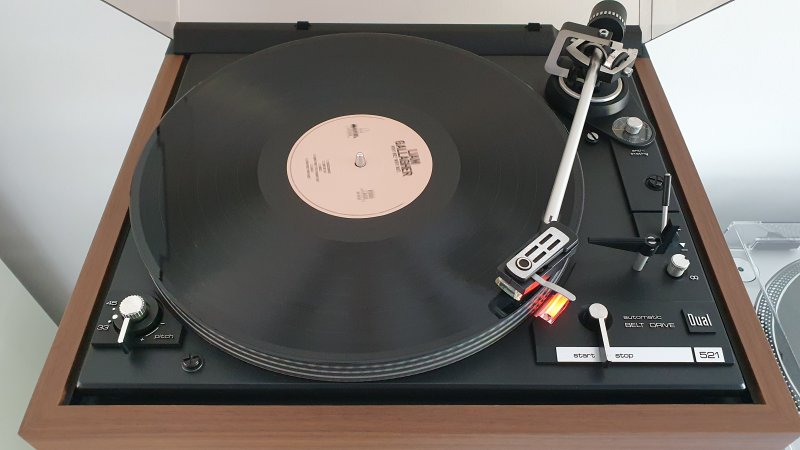 Dual CS 521 belt drive