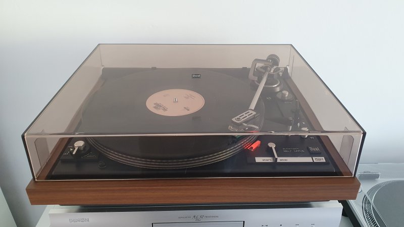 Dual CS 521 belt drive