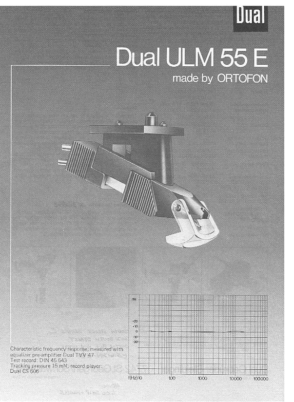 Dual ULM 55 E by Ortofon