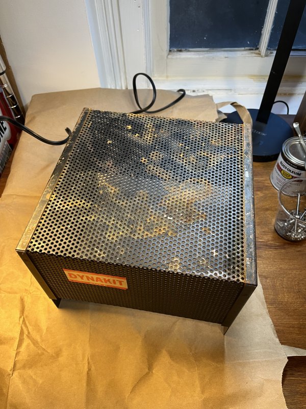 Dynaco 26 - Lid (Before)