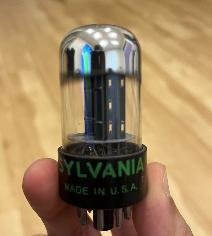 Dynaco 33 - Sylvania 6SN7
