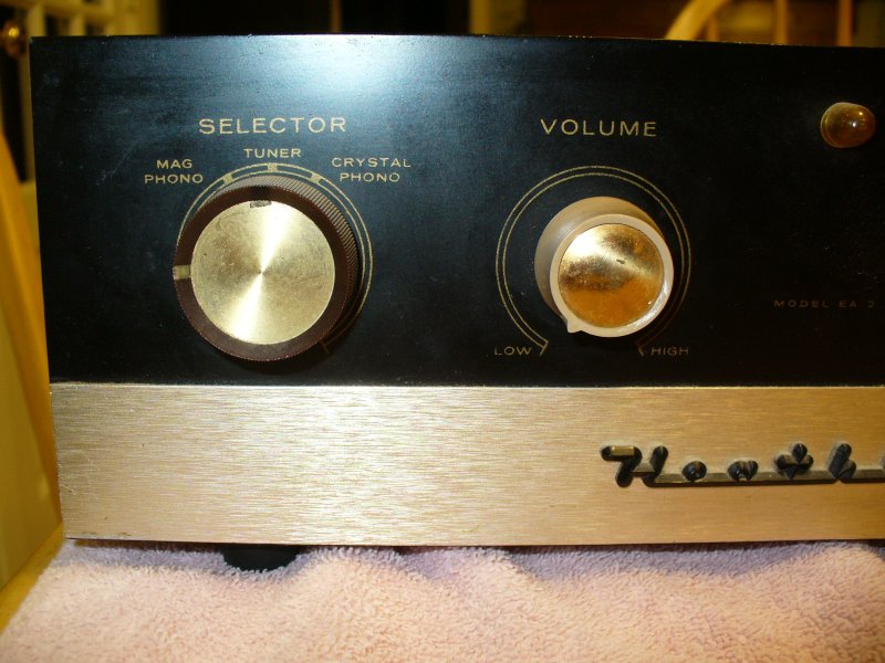 EA-2 faceplate, left