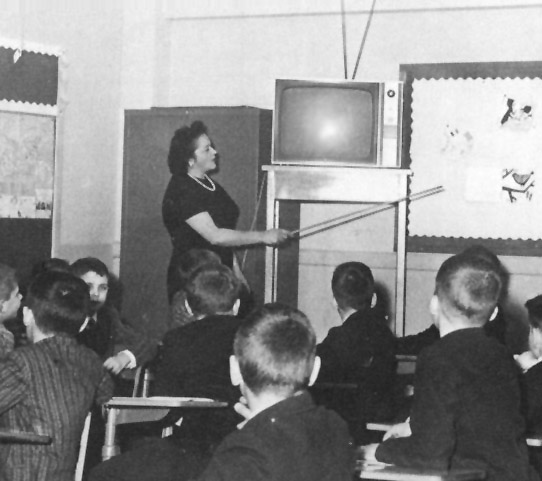 Educational TV set, 1964