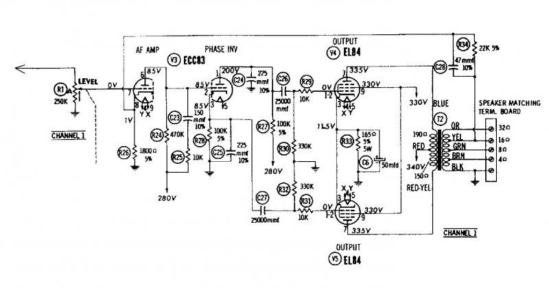 Eico_AF_amp_section