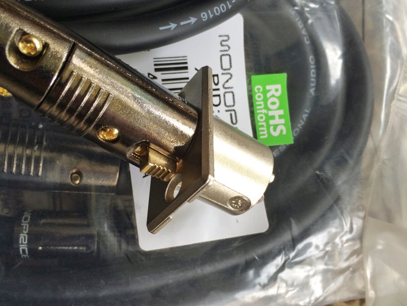 ESS Transar 5-pin to 3-pin XLR conversion