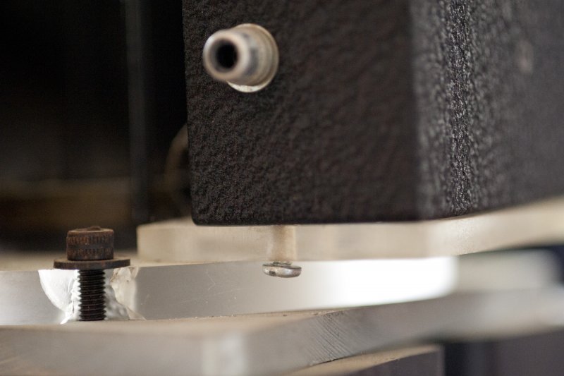 ESS Transar screw to gain access to crossover box