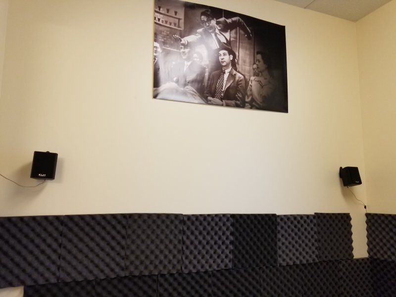 far wall