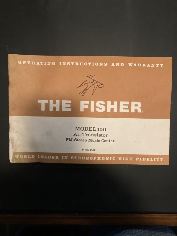 Fisher 150 Manual IMG_3926