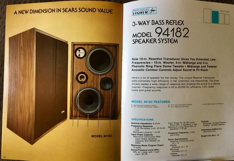 Fisher Catalog 1976 P8