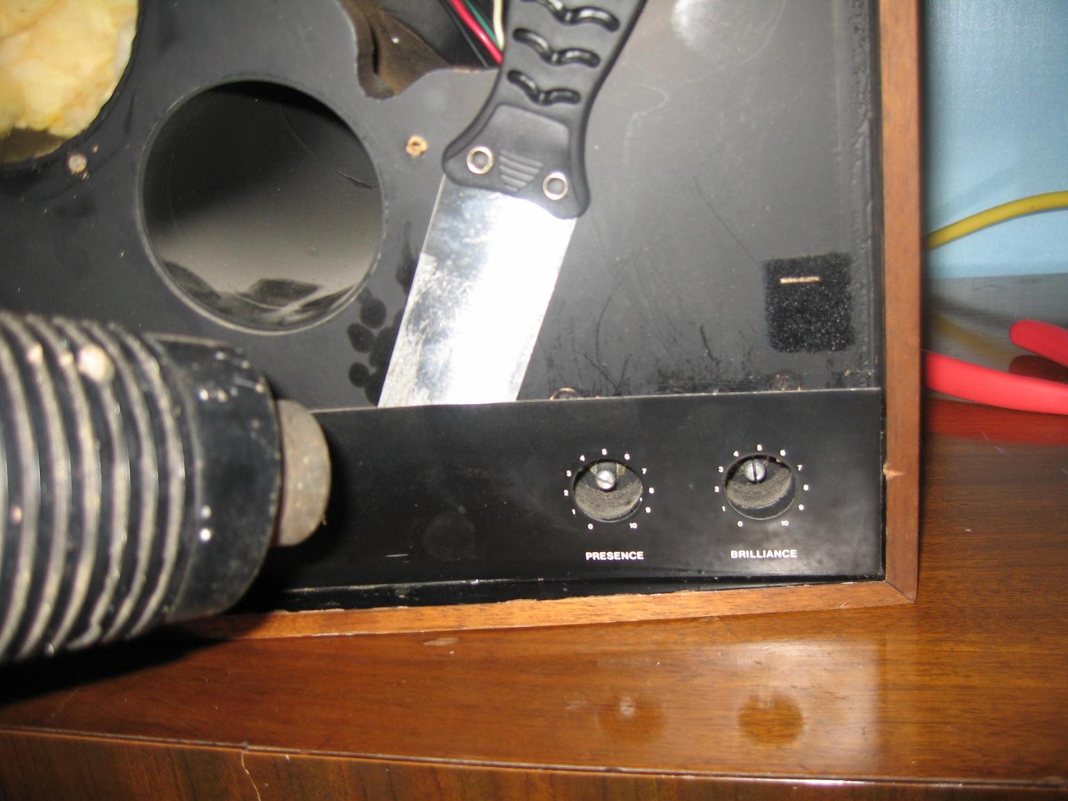 Foilcal removal on JBL 4311