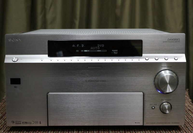 Front Sony DA9000ES.Stock photo
