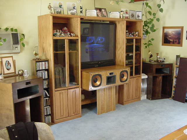 Front View w/Custom Built Center