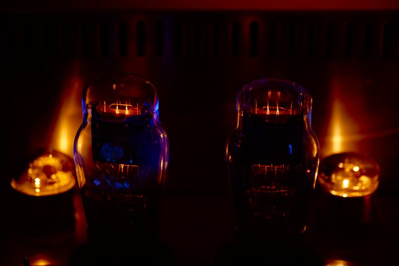 Glowing 45 Tubes