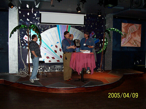 Grumpy All Dolled Up On Stage