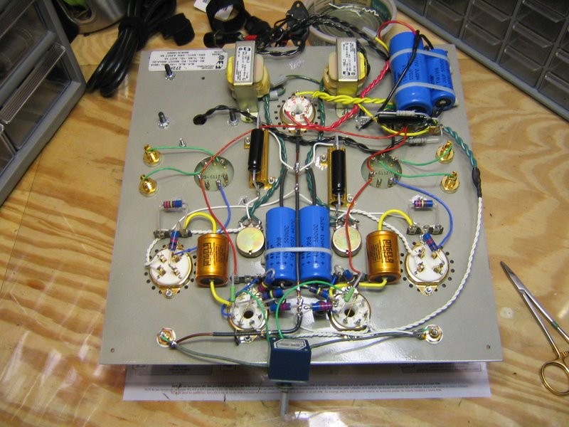 JE Labs/ Angela Instruments SE 2A3 stereo amp under
