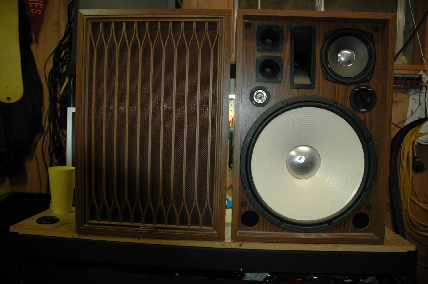 Kabuki Speakers!  Kenwood KL-888d