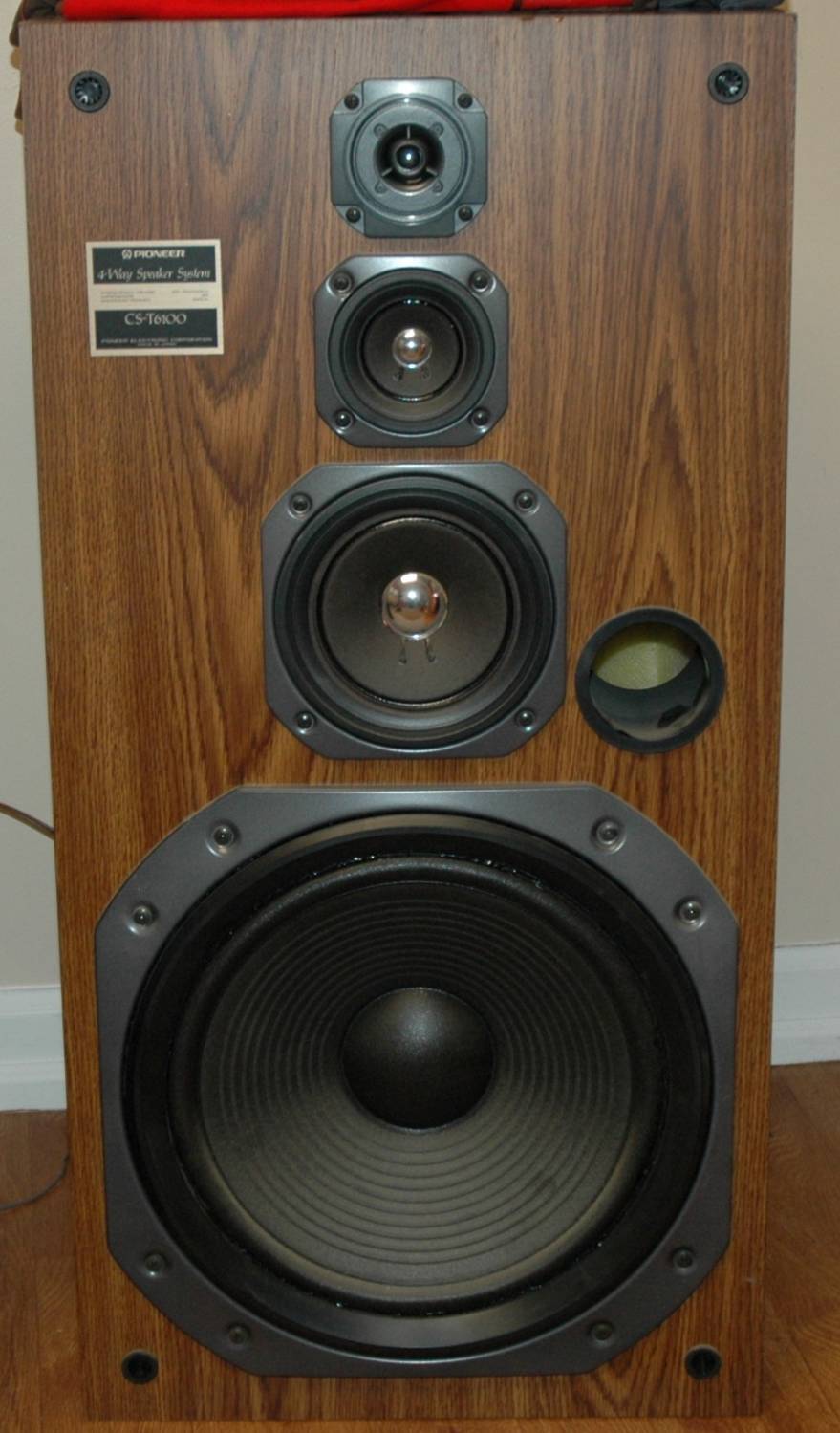 Kabuki Speakers!  Pioneer CS-T6100a c.1990
