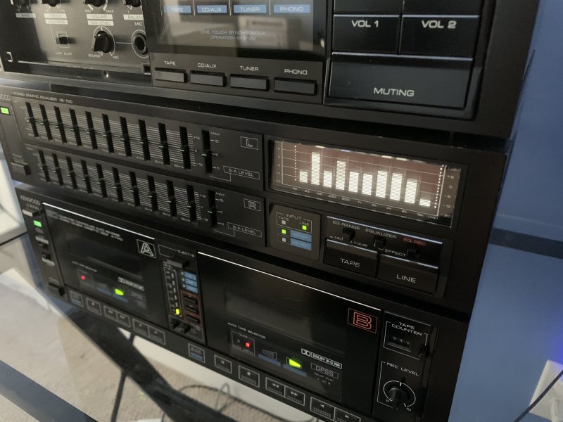 Kenwood M-7G Graphic EQ option