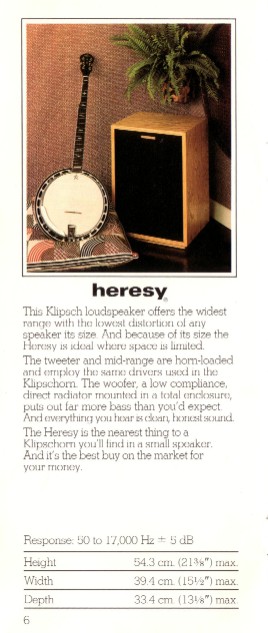Klipsch - Heresy
