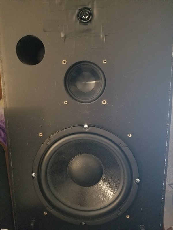Klipsch Quintet Midrange installed
