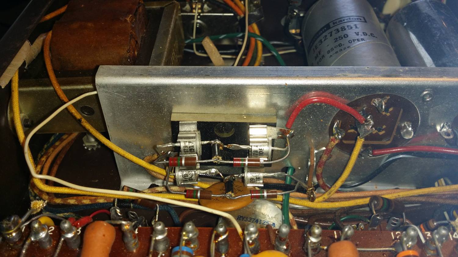left side cap bracket