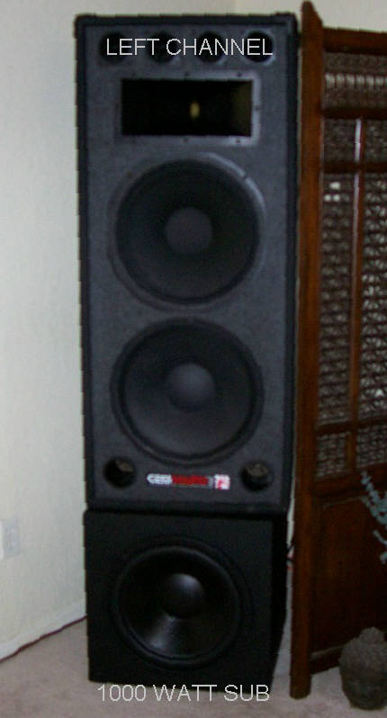 left speaker