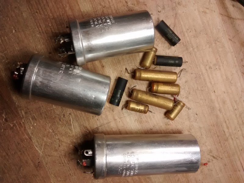 Mac 1500 Electrolytic Capacitors Replaced