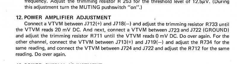 Marantz 2220B Service Manual Bias