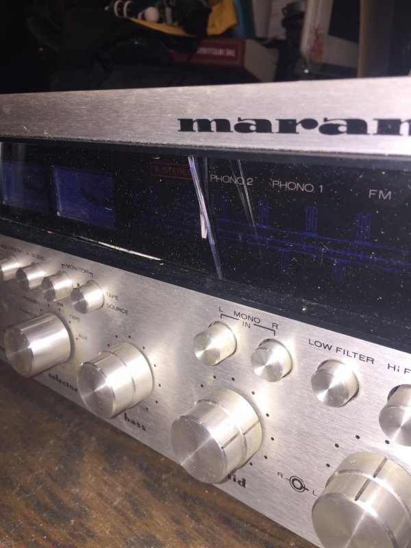 Marantz 2270 Broken Bezel