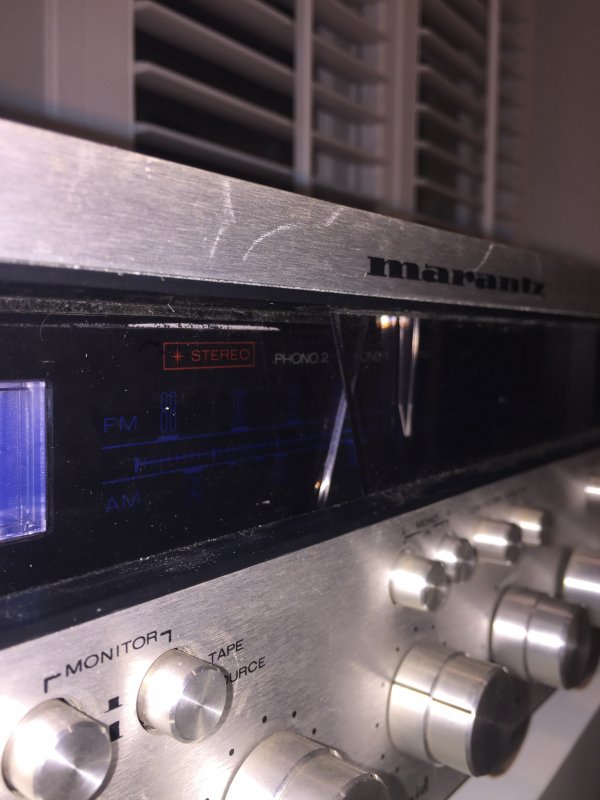 Marantz 2270 Broken Bezel