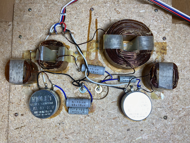 Marantz Imperial 1 crossovers and tone pots