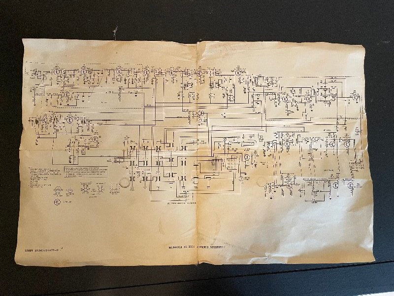 Motorola HS-2346 Advance Schematic