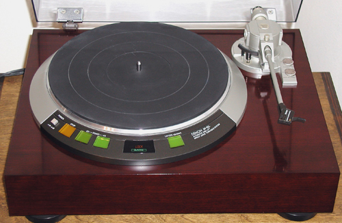 My Denon DP-62L direct-drive turntable