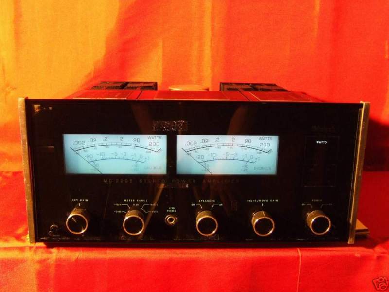 My McIntosh 2205...Gawdofthunder...