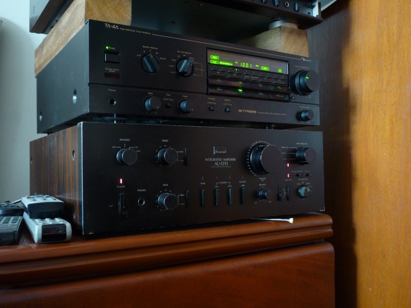 Nakamichi TA-4A and Sansui AUD11