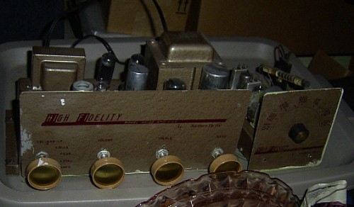 Northern Electric tube amp & small AM tuner