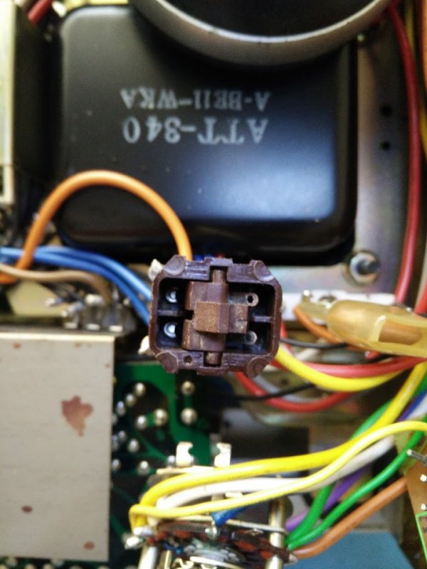 On/off mechanism back in place