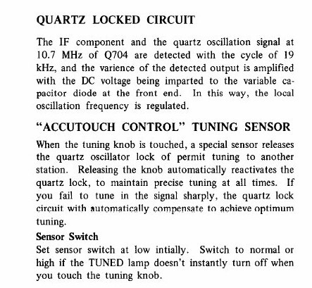 Onkyo T-9 Sensor