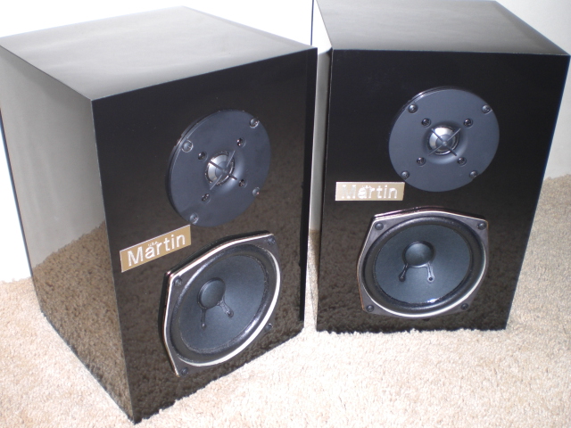 Piano Black Gamma 206 Martin Speakers
