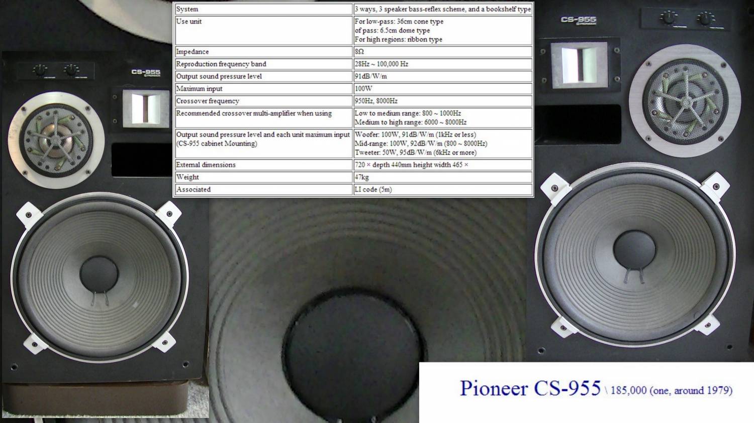 PIONEER CS-955