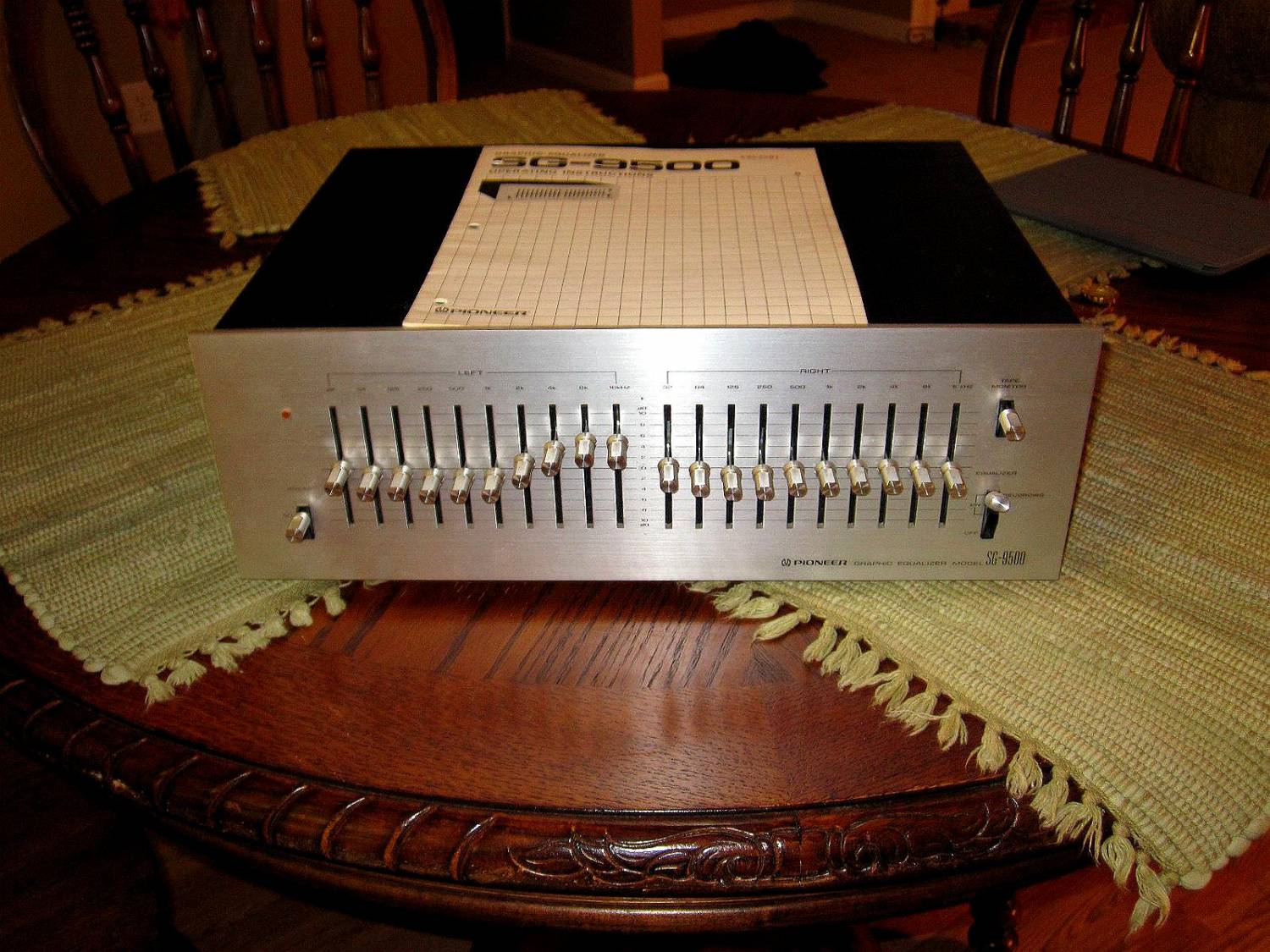PIONEER SG-9500 EQUALIZER