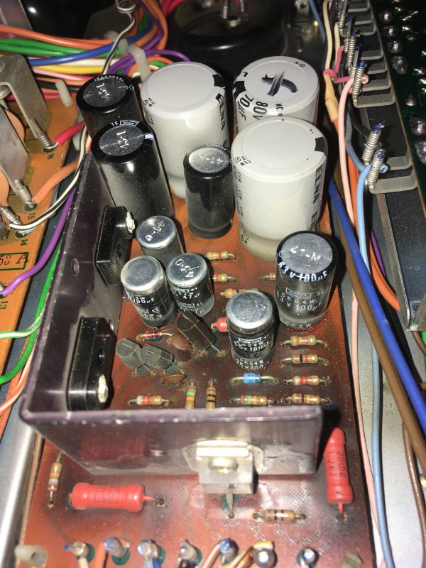 Pioneer SX-1010 Power Supply board
